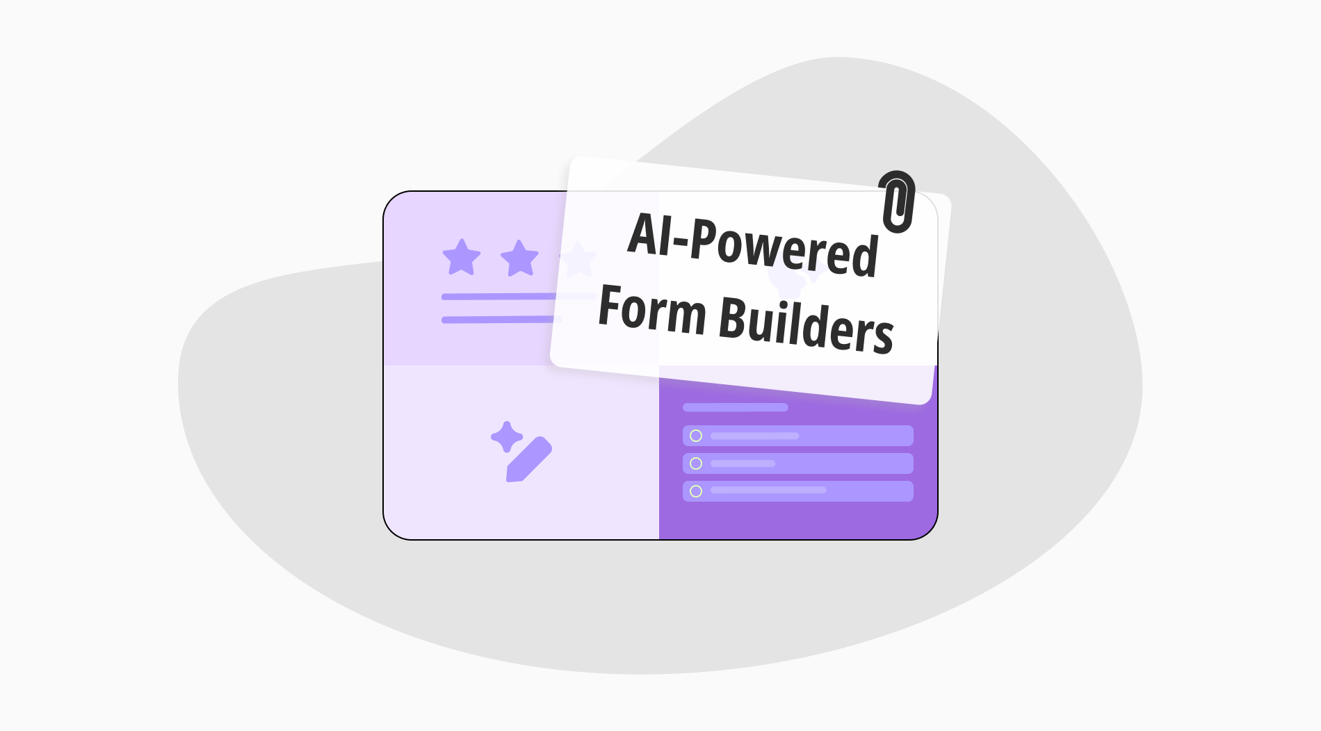 11+ Melhores ferramentas para construtores de formulários com IA