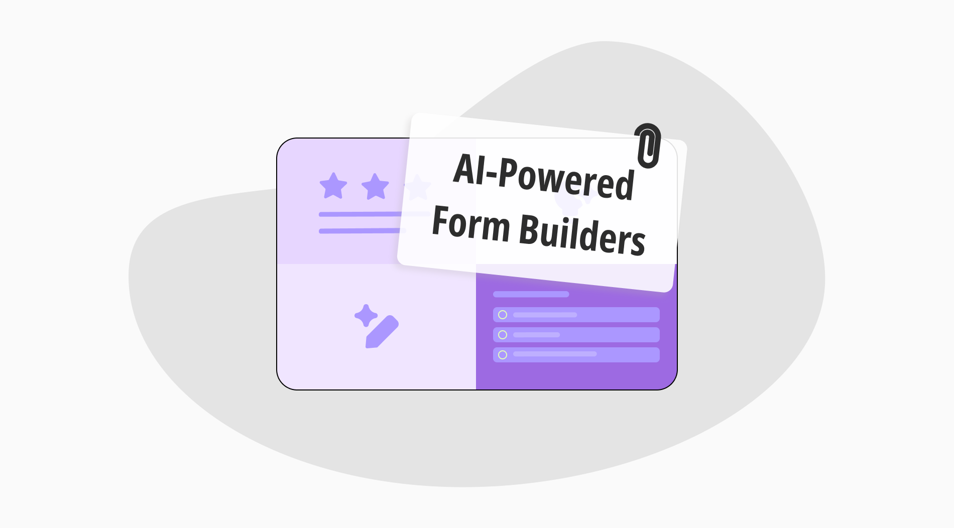 11+ Best tools for AI-Powered form builders