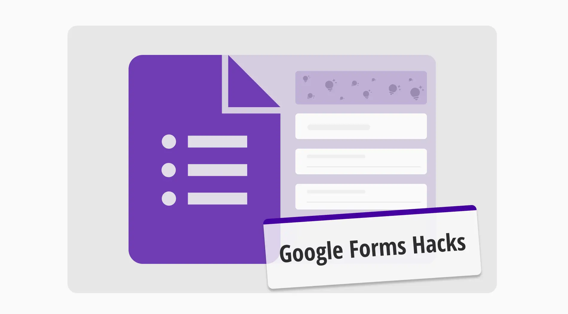 10+ amazing Google Forms hacks to boost your surveys