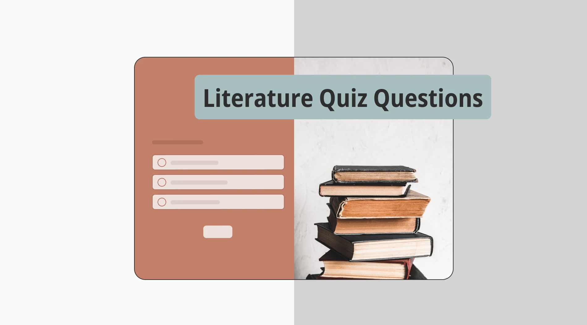 150+ Literature quiz questions (+ Answers & free templates)