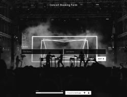 Concert Booking Form Template