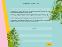 Telehealth Consent Form Template