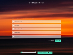 Client Feedback Form Template