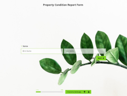 Property Condition Report Form Template
