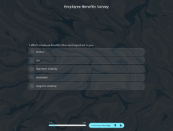 Umfrage zu Leistungen an Arbeitnehmer