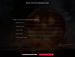 What To Be For Halloween Quiz Template