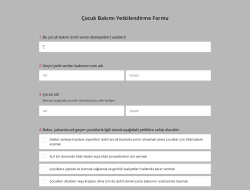 Child Care Authorization Form Template