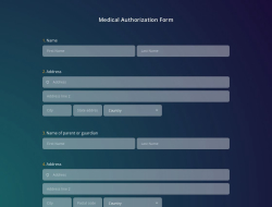 Medical Authorization Form