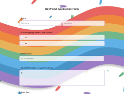 Boyfriend Application Form