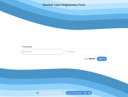 Teacher Loan Forgiveness Form