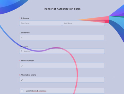 Transcript Authorization Form