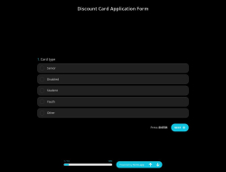 Discount Card Application Form