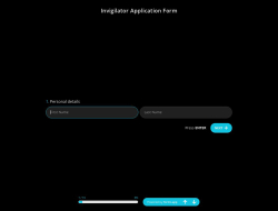 Invigilator Application Form