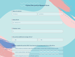 Patient Revocation Request Form