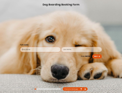 Dog Boarding Booking Form