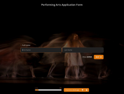 Performing Arts Application Form