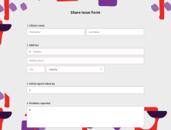 Share Issue Form