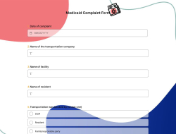 Medicaid Complaint Form