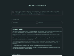 Treatment Consent Form
