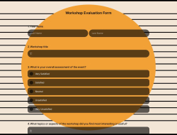 Workshop Evaluation Form