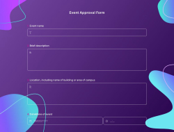 Event Approval Form
