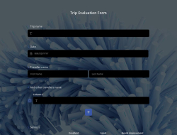 Trip Evaluation Form