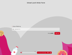 School Lunch Order Form