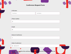 Conference Request Form 