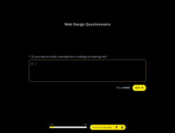 Web Design Questionnaire