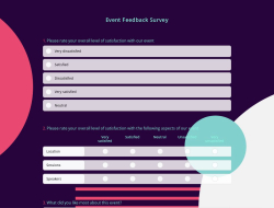 Event Feedback Survey