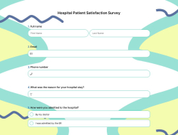 Hospital Patient Satisfaction Survey