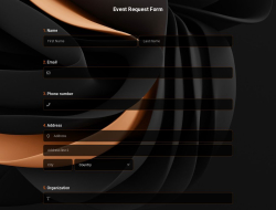 Event Request Form