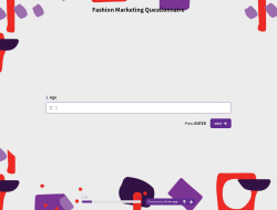 Fashion Marketing Questionnaire