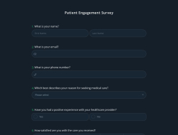 Patient Engagement Survey