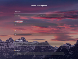 Patient Booking Form