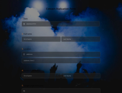 Concert Evaluation Form