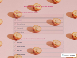 Customer Service Satisfaction Survey Template