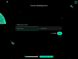 Concert Booking Form Template