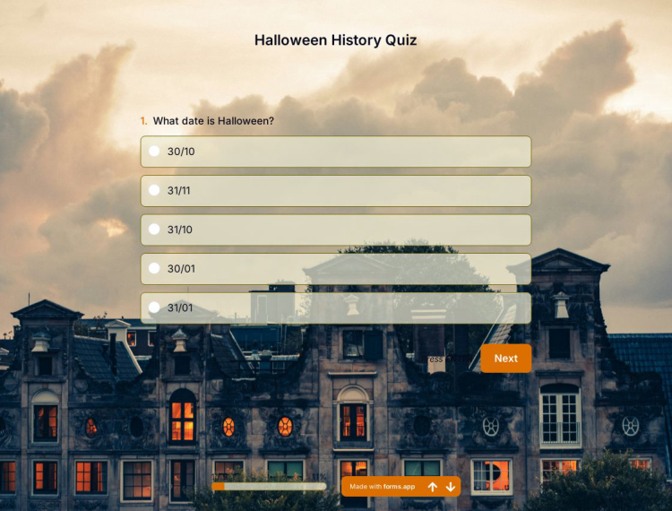 Halloween History Quiz