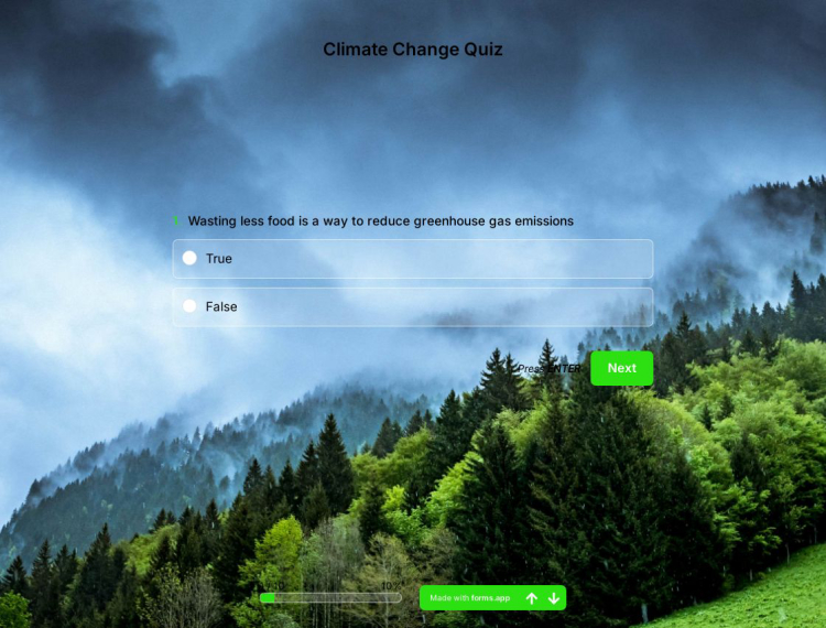 Climate Change Quiz