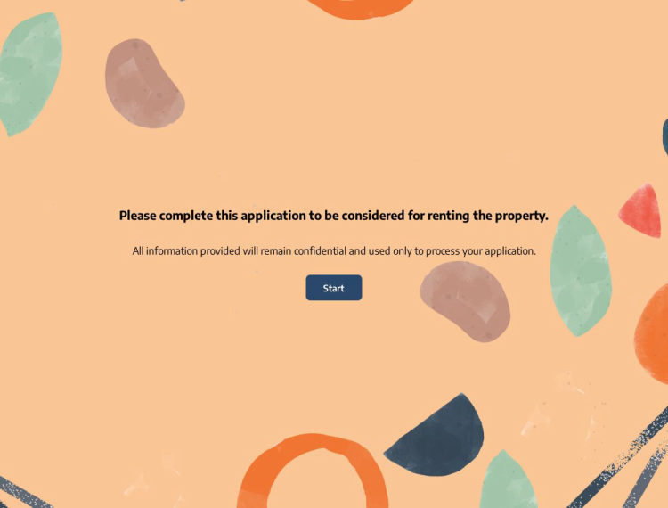Residential Rental Application Form