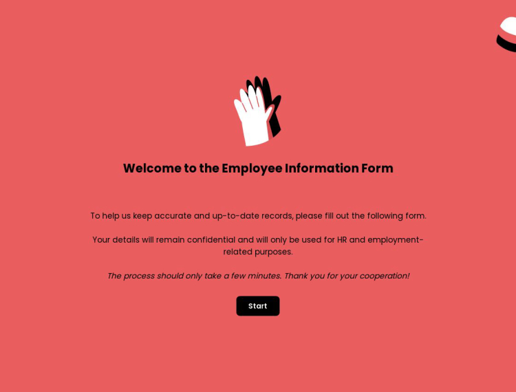 Employee Information Form Template