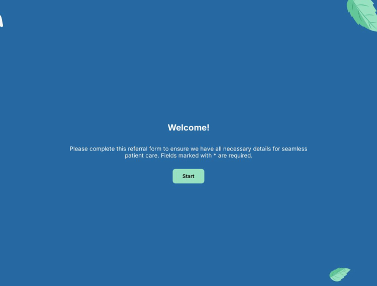 Dental Referral Form Template