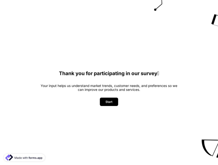 Market Research Survey Template