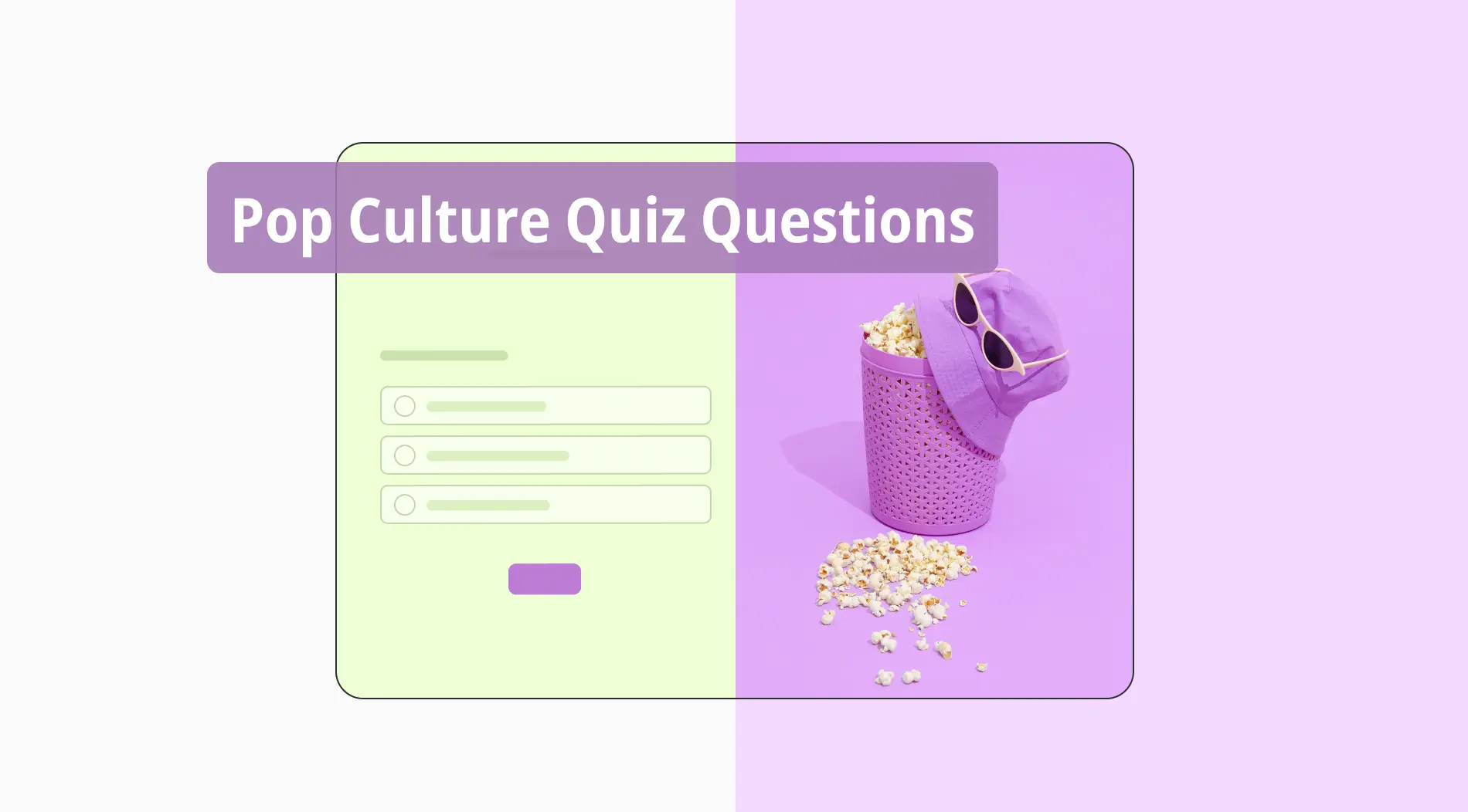 200+ Pop culture quiz questions & answers