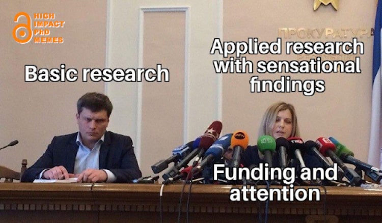 #6 Research meme - Source:&nbsp;Facebook- High Impact PhD Memes
