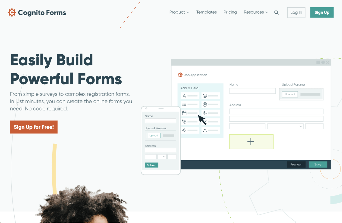 #5 123FormBuilder alternative - Cognito Forms