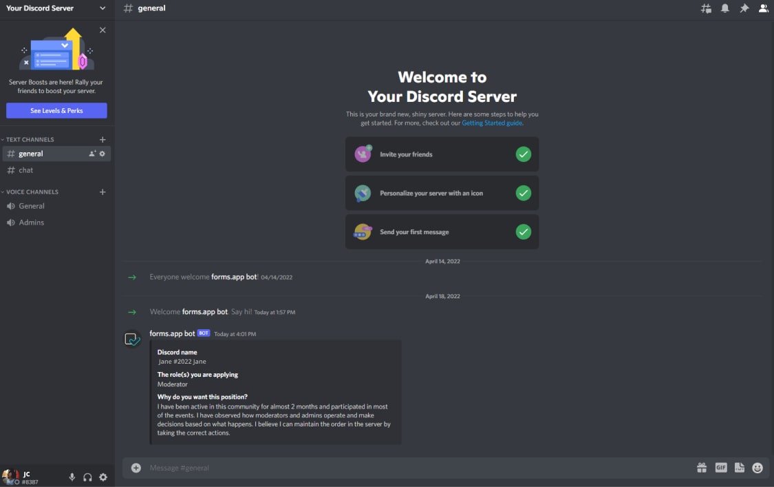 Discord, Software