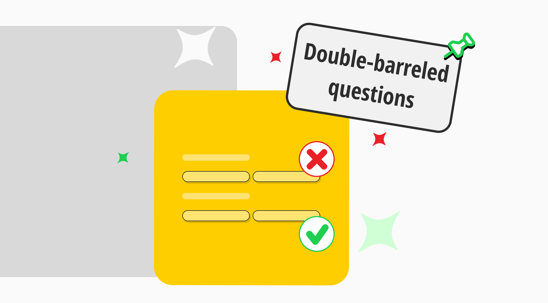 Double-barreled question: Definition, examples & how to avoid it