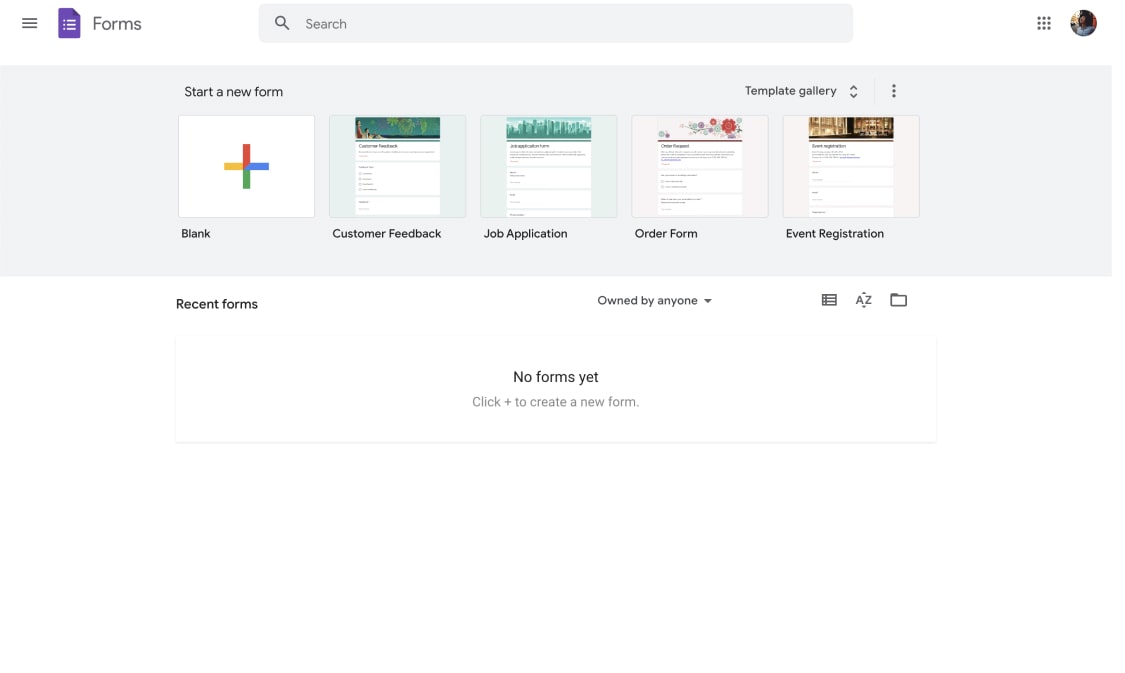 #2 Formstack alternative - Google Forms